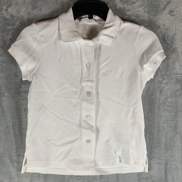 Alexander Wang Sweaters - Alexander Wang Women's Deconstructed Polo Cardigan White XS Preppy‎ Classic NWT